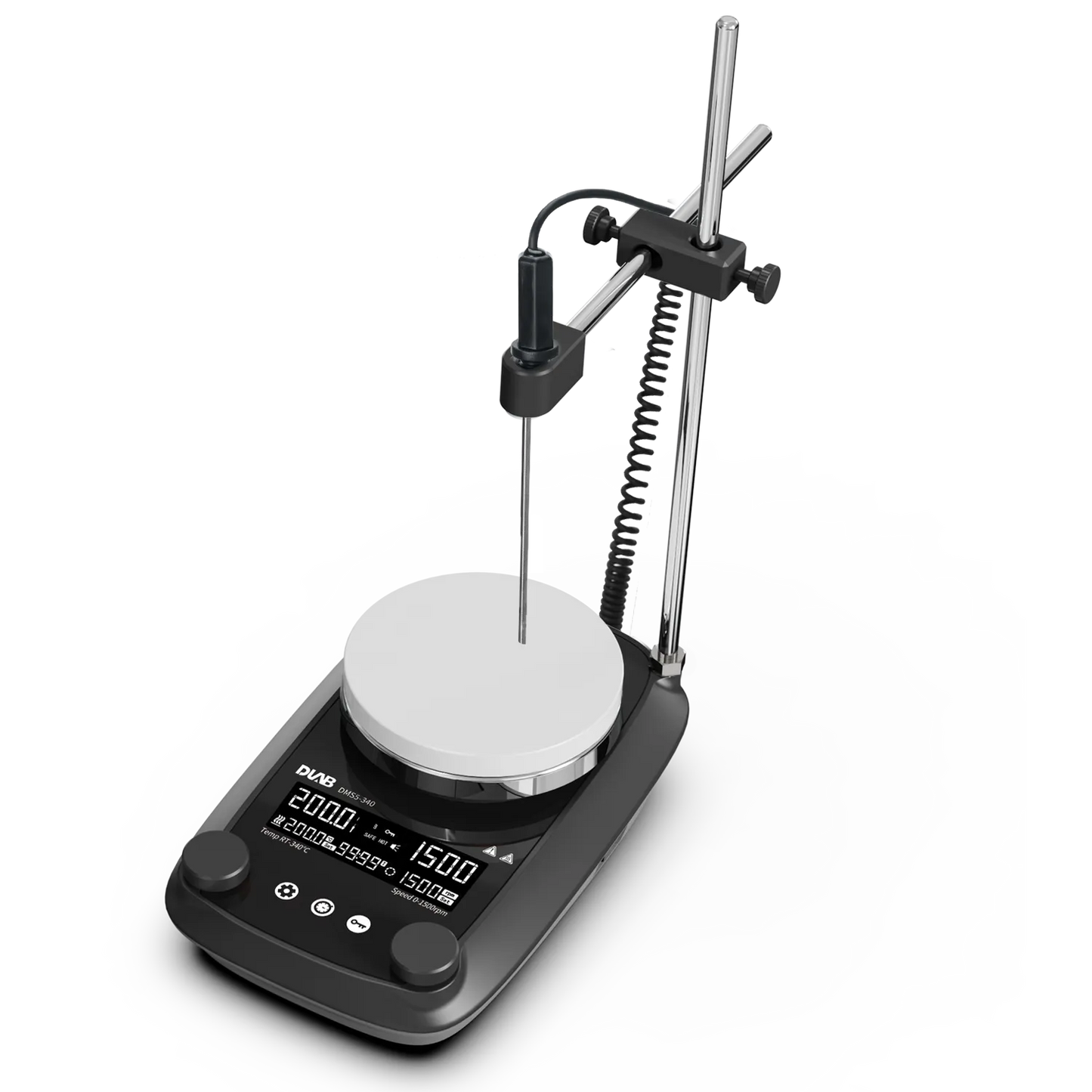 DMS5-340 LCD Heating Magnetic Stirrer with Timer