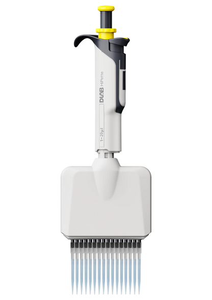 HiPette Fully Autoclavable Manual 16-Channel Adjustable Color-Coded Pipette(Coming soon)