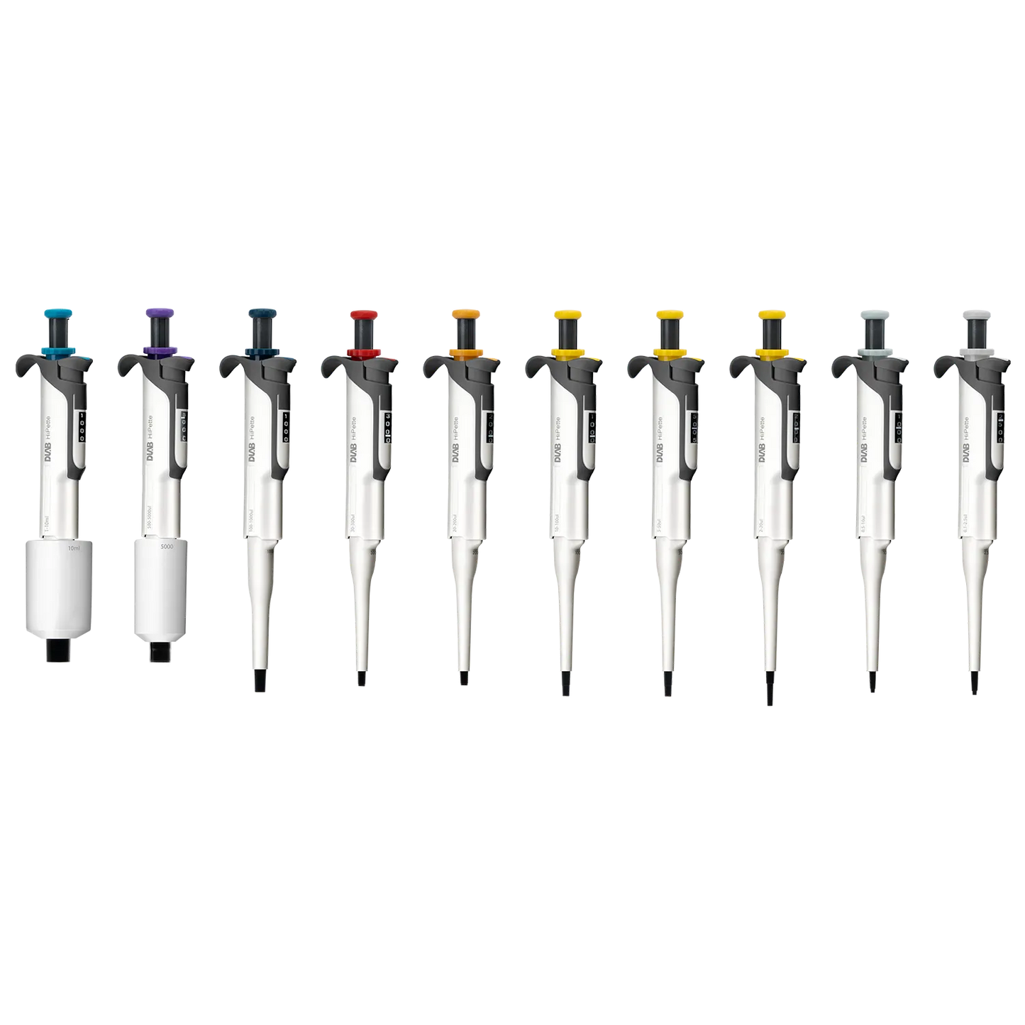 HiPette Colorful Fully Autoclavable Mechanical Pipette