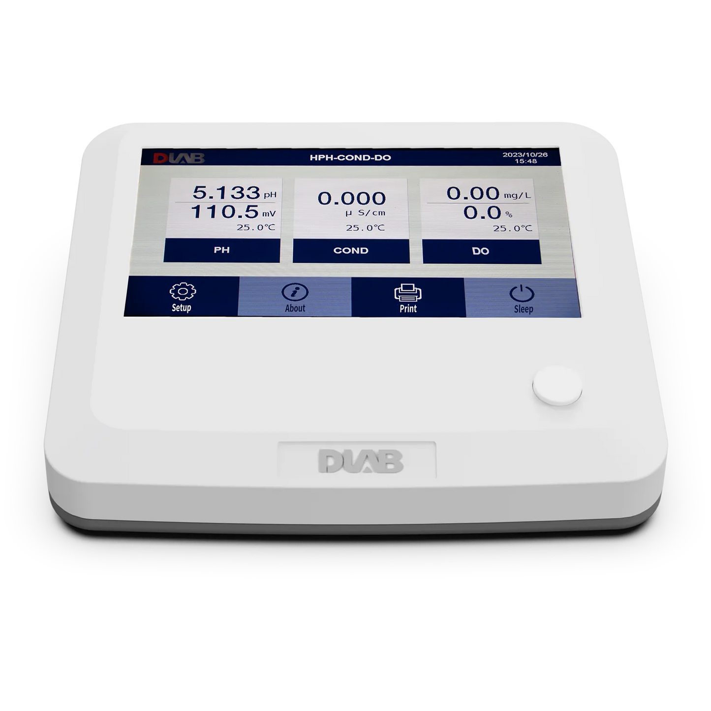 BENCHTOP - Touch screen（Single parameter）(DPH100T, DEC100T, DDO100T)
