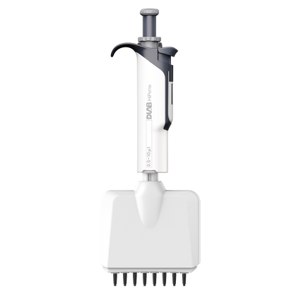 HiPette Fully Autoclavable Manual 8-Channel Adjustable Colorful Pipette