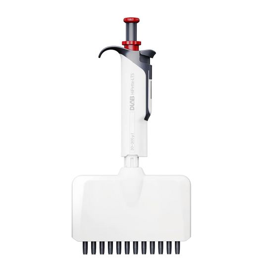 HiPette-LTS Fully Autoclavable Manual 12-Channel Adjustable Color-Coded Pipette(Coming Soon)