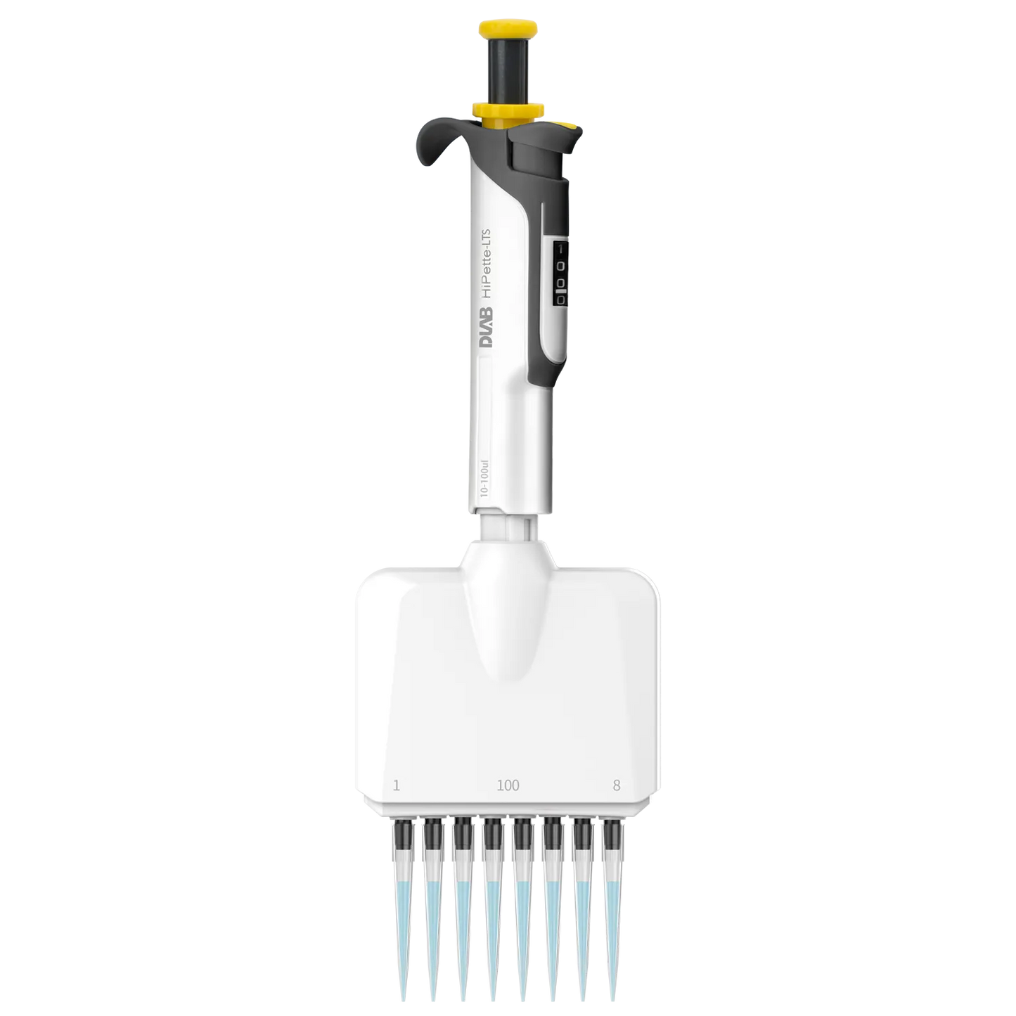 HiPette-LTS Fully Autoclavable Manual 8-Channel Adjustable Colorful Pipette(Coming Soon)