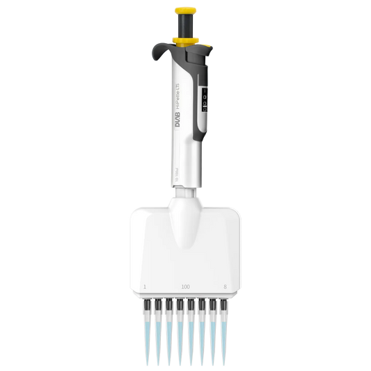 HiPette-LTS Fully Autoclavable Manual 8-Channel Adjustable Colorful Pipette(Coming Soon)