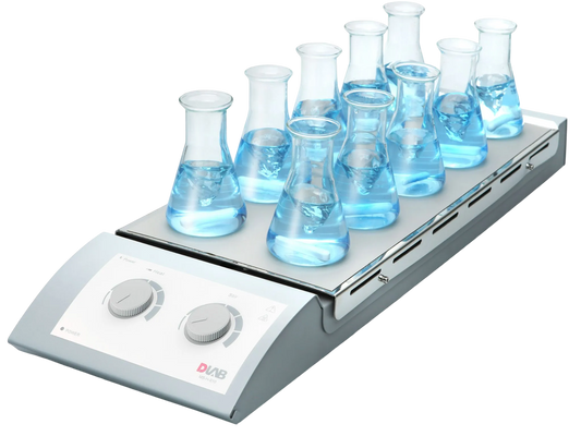 MS-H-S10 10-Position Magnetic Hotplate Stirrer