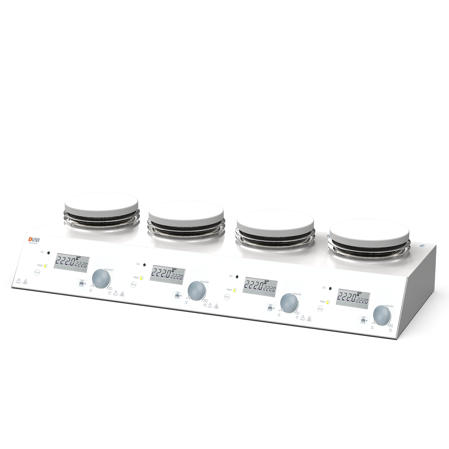 4/6 Channel LCD Digital Hotplate Magnetic Stirrer