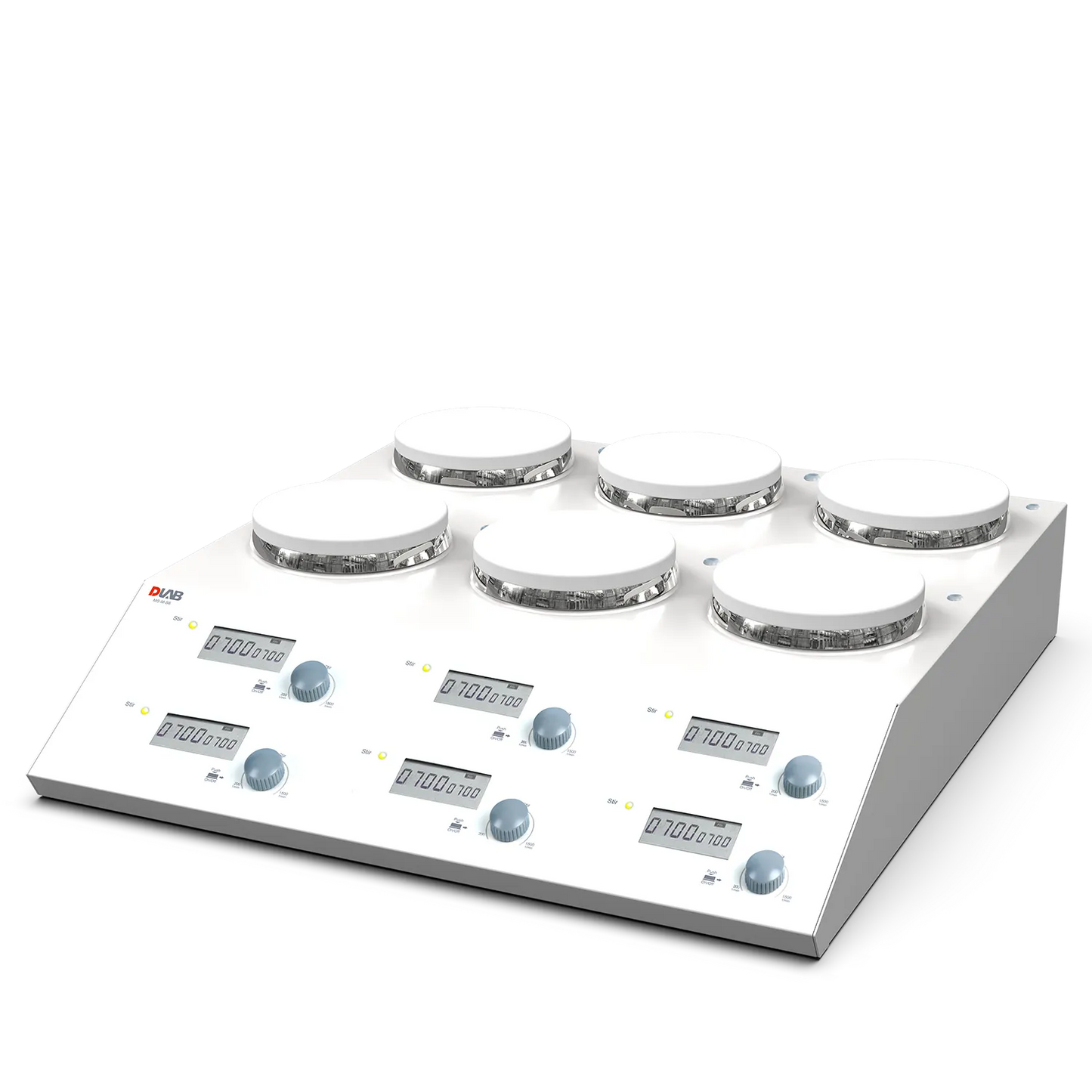 4/6 Channel LCD Digital Magnetic Stirrer