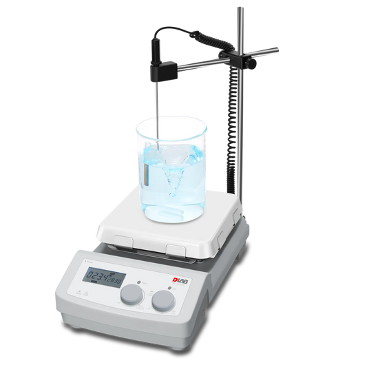 MS7-H550-Pro LCD Digital Magnetic Hotplate Stirrer With 7 Inch Ceramic Plate