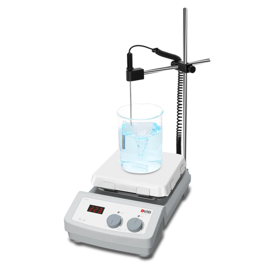 MS7-H550-S LED Magnetic Hotplate Stirrer With 7 Inch Ceramic Plate