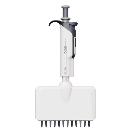 HiPette Fully Autoclavable Manual 12-Channel Adjustable Color-Coded Pipette